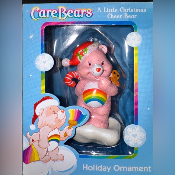 Care Bears Holiday Ornaments–Set of 3 2004 –Original Boxes-Vintage collectibles - Picture 2 of 6